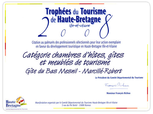 Trophée du tourisme